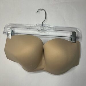 Soma Women’s Enbliss Stay Put Strapless Nude Bra Size 36DD
